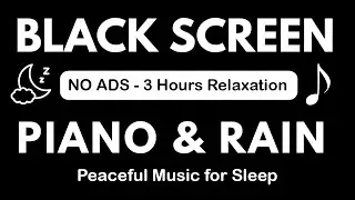 Fall Into Sleep in 10 Minutes Gentle Rain with Peaceful Piano | Calm the Mind, Release Stress