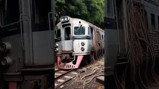 abandoned and broken train station #shorts
