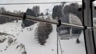 Télécabine d'Arrondaz à Valfrejus (Montée)
