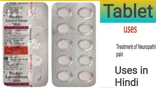 Pregalin SR 75 Tablets uses in Hindi