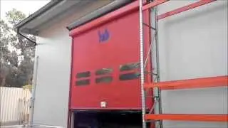 Brama szybkobieżna firmy DITEC model Thermichroll