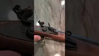 Flint lock rifle is complete