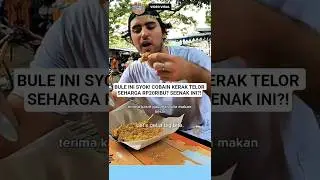 BULE INI KAGET! COBAIN KERAK TELOR SEHARGA RP20RIBU?!