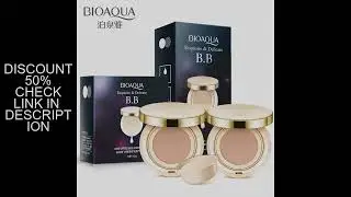 BIOAQUA Air Cushion BB Cream Brighten Concealer Moisturizer Foundation Face Whitening Makeup Facial