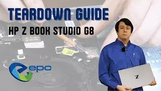 How to Teardown an HP Z Book Studio G8 Laptop!