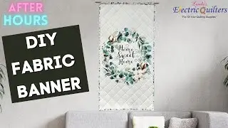 HOW TO: DIY Wall Hanging Banner