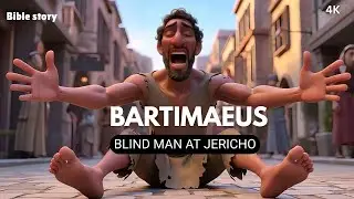 They Told the Blind Man at Jericho to Be Quiet… Then Jesus Stopped- bible stories animated