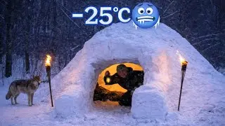 Warm Winter Life | Hidden Snow Igloo Winter Survival