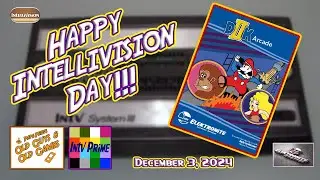 D2K Arcade - Happy Intellivision Day 2024!!! - OGOG Video #3 #intellivision #homebrew #elektronite