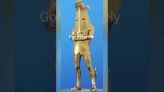 White knight vs Golden peely #fortnite #edit #skin #peely #whiteknight
