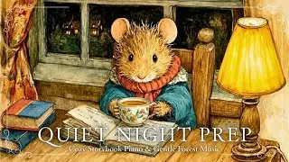 Preparing for a Quiet Night &mdash; Cozy Storybook Piano & Gentle Forest Music