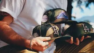 Pro Image Sports | National Hat Drop | Camo with Felt Patches by New Era