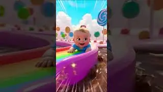 Super Baby Run: Candy World Level1 🍭🏃&zwj;♂️ #Shorts Baby Ka Video Game Adventure! 🎮👶 Jeet Payega?#viral