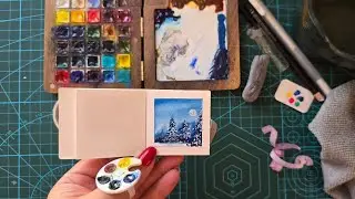 Day 11 of tiny painting challenge 😉  #paintingdaily