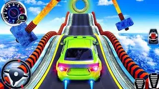 Impossible Ramp stunt double Car racing game video dhamaka unbelievable drive stunt video 🚓🚓🚓