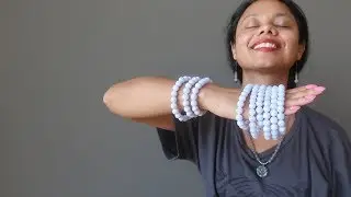 Blue Lace Agate Bracelets, Deluxe Jewelry - Satin Crystals Online Boutique
