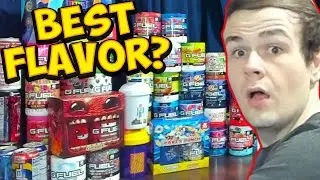RANKING GFUEL FLAVORS! [GFUEL TIER LIST]