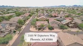 3105 W Espartero Way Drone Community Video