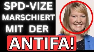 SPD-Vize MARSCHIERT MIT ANTIFA &ndash; und demonstriert f&uuml;r Migration!
