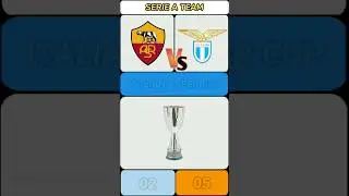 Duel Jumlah Trofi As Roma 🆚️ SS Lazio #shortvideo #viral  #shortsvideo #shorts #short #trending