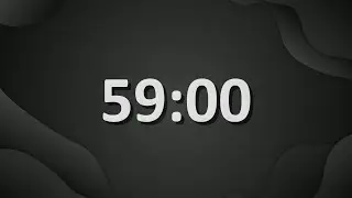 59 Minute (3540 Seconds) Countdown Timer