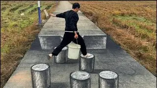 দেখে সবাই অবাক 😱 Painted Road Illusion  | Real Public Reaction | Fact factory BD