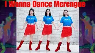 I Wanna Dance Merengue Line Dance (demo & count)
