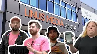 LINUS TECH TIPS - Studio and Labs Tour! | LTX 2023: Day 1