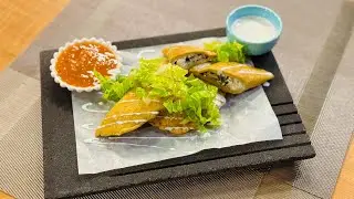 QUESADILLAS DE TRES HONGOS CON REQUESON