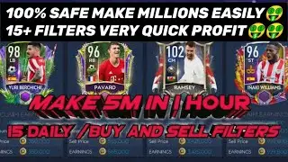 MAKE MILLIONS WITH 15 DAILY/BUY AND SELL FILTERS VERY QUICK PROFIT 100% SAFE MAKE MILLIONS EASILY🤑🤑