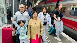বাবা-মায়ের সাথে প্যারিস 🗼ভ্রমণ। Eurostar train এ কেমন experience ?