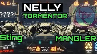 BATTLE OF TITANS- &iquest;Con cu&aacute;l arma es mejor el robot NELLY? TORMENTOR, STING O MANGLER...