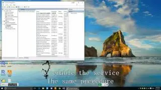 Disable and enable Windows Update (For Windows 10)
