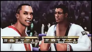Sugar Ray Robinson Vs Sugar Ray Leonard : Fantasy Boxing Simulated