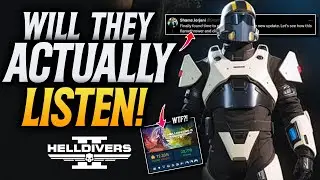 Helldivers 2 Will They Actually Listen! CEO Has An Undesirable Take!