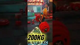 200kg dedlif #shortvideo