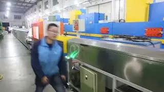 Baina Co-extrusion micorwave curing line