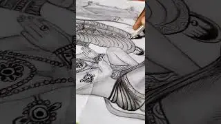 Ram Laxman Sita and Hanuman drawing #shorts #youtubeshorts