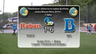 7 лига. Raben - ВИС (голы). 26.05.2019