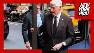 Bill Clinton appears frail, sparks concern online as &lsquo;very Bidenlike&rsquo;