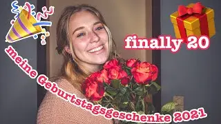 What I got for my 20. Birthday 😍 - meine Geburtstagsgeschenke zum 20.🎁 | tizi