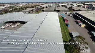 ACR Roofing Completes Major Roof Replacement on 25,000m&sup2; Logistics Facility in Altona.