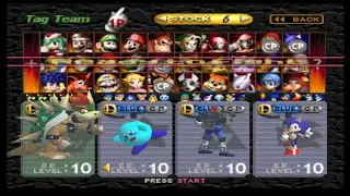 Smash Remix: Giant Giga Bowser Vs. Half the Roster?! (CPU Battle!)