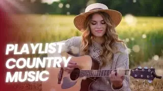 Country Relax - Drift Away With Soft Country Guitar In A Field Of Dreams