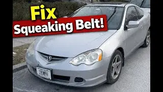 Acura RSX Serpentine Belt Replacement &ndash; Fix Squeaking Noise