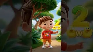 Learn Numbers 1 2 3 for Kids | Fun Counting Video 🚗🐶 | Kids Shorts #kidscartoon
