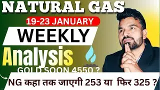 NATURAL GAS  WEEKLY ANALYSIS 19-23 JAN 2026 l NATURAL GAS MCX ANALYSIS FOR NEXT WEEK #nglatestnews