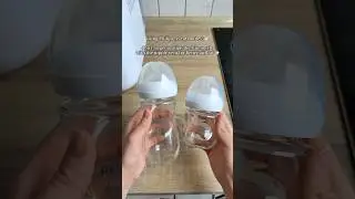 Philips Avent bottle how to use 🍼 #babybottle #monhack #momtips #glassbottles #philipsavent #baby