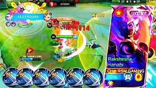 HANABI 6x Windtalker Best Build 2026 Is Broken!!!🔥(INFINITE LIFESTEAL HACK!💀) MLBB 