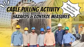 Cable Pulling Safety Guide | PPE, Tools & Inspection Tips #safety #hseteluguguide #cablepulling 